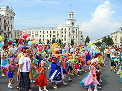 День города на центральной площади Железногорска